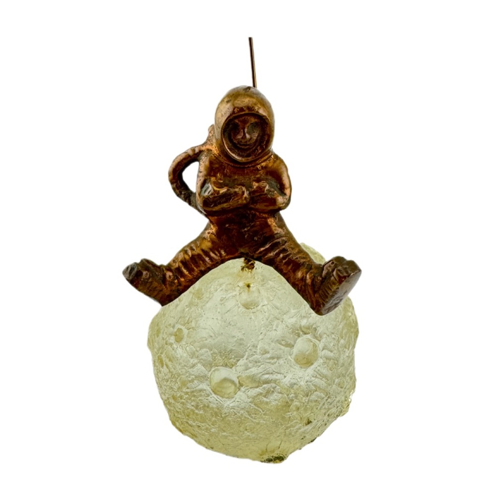 Marvin Wernick Co. First Men on the Moon Paperweight